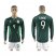 Mexico #9 R.Jimenez Home Long Sleeves Soccer Country Jersey