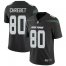 Nike New York Jets #80 Wayne Chrebet Black Alternate Mens Stitched NFL Vapor Untouchable Limited Jersey