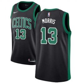 Mens Nike Boston Celtics #13 Marcus Morris Black NBA Swingman Statement Edition Jersey