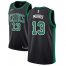Mens Nike Boston Celtics #13 Marcus Morris Black NBA Swingman Statement Edition Jersey