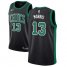 Mens Nike Boston Celtics #13 Marcus Morris Black NBA Swingman Statement Edition Jersey