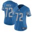 Nike Detroit Lions #72 Halapoulivaati Vaitai Blue Team Color Womens Stitched NFL Vapor Untouchable Limited Jersey