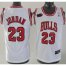 Kids Chicago Bulls 23 Jordan White Jersey Cheap