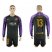 Barcelona #13 C.Bravo Black Goalkeeper Long Sleeves Soccer Club Jersey