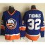 New York Islanders #32 Thomas Baby Blue CCM Throwback Stitched NHL Jersey