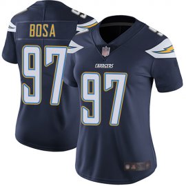 Nike Los Angeles Chargers #97 Joey Bosa Navy Blue Team Color Womens Stitched NFL Vapor Untouchable Limited Jersey
