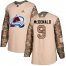 Adidas Colorado Avalanche #9 Lanny McDonald Camo Authentic 2017 Veterans Day Stitched Youth NHL Jersey