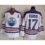 Edmonton Oilers #17 Jari Kurri White CCM Throwback Stitched NHL Jersey