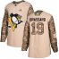 Adidas Pittsburgh Penguins #19 Derick Brassard Camo Authentic 2017 Veterans Day Stitched NHL Jersey