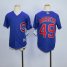 Chicago Cubs #49 Jake Arrieta Blue Cool Base Stitched Youth MLB Jersey