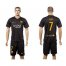 Barcelona #7 Arda Black Soccer Club Jersey