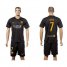 Barcelona #7 Arda Black Soccer Club Jersey
