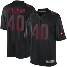 Nike Arizona Cardinals #40 Pat Tillman Black Mens Stitched NFL Impact Limited Jersey