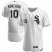 Chicago White Sox #10 Yoan Moncada Mens Nike White Home 2020 Authentic Player MLB Jersey