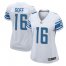 Detroit Lions #16 Jared Goff White Womens Stitched NFL Elite Jersey