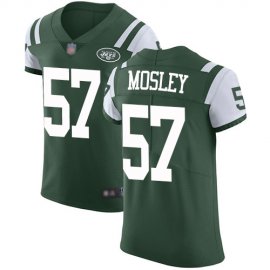 Nike New York Jets #57 C.J. Mosley Green Team Color Mens Stitched NFL Vapor Untouchable Elite Jersey