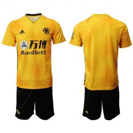 Wolves Blank Home Soccer Club Jersey
