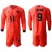Paris Saint-Germain #9 Cavani Red Jordan Long Sleeves Soccer Club Jersey