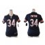 Nike Chicago Bears #34 Walter Payton Navy Blue Team Color Draft Him Name & Number Top Womens Stitched NFL Elite Jersey