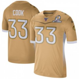 Minnesota Minnesota Vikings #33 Dalvin Cook Nike 2020 NFC Pro Bowl Game Jersey Gold
