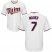 Minnesota Twins #7 Joe Mauer White Cool Base Stitched Youth MLB Jersey