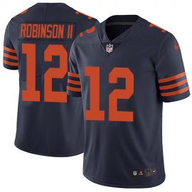 Nike Chicago Bears #12 Allen Robinson II Navy Blue Alternate Youth Stitched NFL Vapor Untouchable Limited Jersey