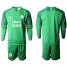 Marseille Blank Green Goalkeeper Long Sleeves Soccer Club Jersey