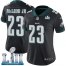 Nike Philadelphia Eagles #23 Rodney McLeod Jr Black Alternate Super Bowl LII Womens Stitched NFL Vapor Untouchable Limited Jersey