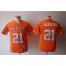 Kids Oklahoma State Cowboys 21 Barry Sanders Orange NCAA Jerseys