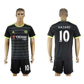 Chelsea #10 Hazard Away Soccer Club Jersey