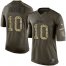 Nike Philadelphia Eagles #10 DeSean Jackson Green Mens Stitched NFL Limited 2015 Salute To Service Jersey