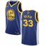Nike Golden State Warriors #33 James Wiseman 2022 NBA Finals Swingman Icon Edition Jersey Mens