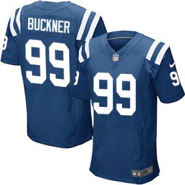 Nike Indianapolis Colts #99 DeForest Buckner Royal Blue Team Color Mens Stitched NFL Vapor Untouchable Elite Jersey