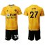 Wolves #27 Saiss Home Soccer Club Jersey