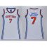 Womens Knicks #7 Carmelo Anthony White Dress Stitched NBA Jersey