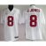 Alabama Crimson Tide 8 J.Jones White NCAA jersey