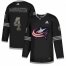 Adidas Columbus Blue Jackets #4 Scott Harrington Black Authentic Classic Stitched NHL Jersey