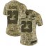 Nike New England Patriots #23 Patrick Chung Camo Womens Stitched NFL Limited 2018 Salute to Service Jersey