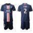 Paris Saint-Germain #2 T.Silva Home Soccer Club Jersey