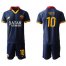 Roma #10 Totti Third Soccer Club Jersey