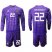 Germany #22 Ter Stegen Purple Goalkeeper Long Sleeves Soccer Country Jersey