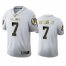 Washington Football Team #7 Dwayne Haskins Jr Mens Nike White Golden Edition Vapor Limited NFL 100 Jersey