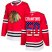 Adidas Chicago Blackhawks #50 Corey Crawford Red Home Authentic USA Flag Stitched NHL Jersey
