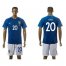 Brazil #20 Lima Away Soccer Country Jersey