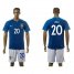 Brazil #20 Lima Away Soccer Country Jersey