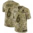 Nike Pittsburgh Steelers #6 Devlin Hodges Camo Mens Stitched NFL Limited 2018 Salute To Service Jersey