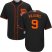 San Francisco Giants #9 Matt Williams Black Alternate Cool Base Stitched Youth MLB Jersey