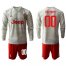 Juventus Personalized Away Long Sleeves Soccer Club Jersey