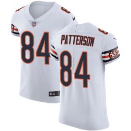 Nike Chicago Bears #84 Cordarrelle Patterson White Mens Stitched NFL New Elite Jersey