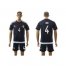 Argentina #4 Gino Away Soccer Country Jersey